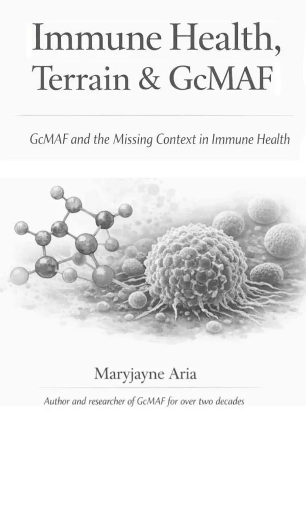 Immune Health, Terrain and GcMAF cover