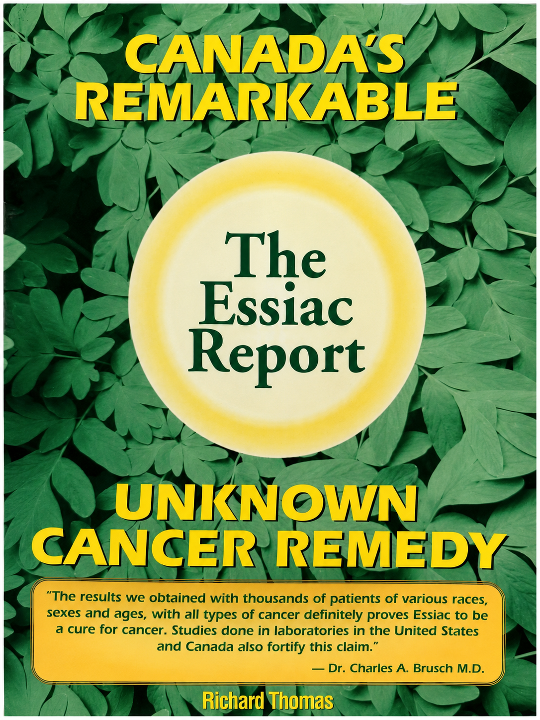 The Essiac Report cover